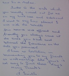 Satisfaction letter