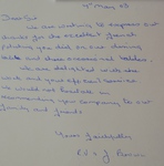 Satisfaction letter