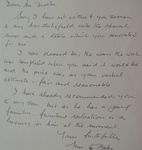 Satisfaction letter