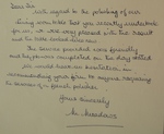 Satisfaction letter