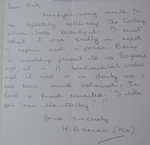 Satisfaction letter