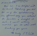 Satisfaction letter