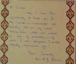 Satisfaction letter