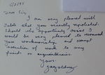 Satisfaction letter