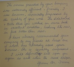 Satisfaction letter