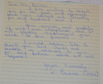 Satisfaction letter