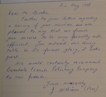Satisfaction letter