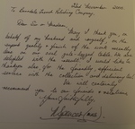 Satisfaction letter