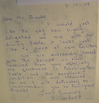 Satisfaction letter
