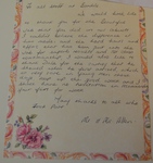 Satisfaction letter