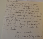 Satisfaction letter