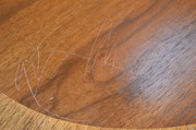 Coffee table scratched
