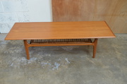 French polished table