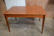 Re-polished teak table