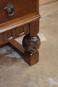 Carved polished leg