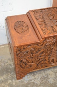 Oriental chest polished