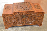 Oriental chest french polished