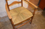 Rush carver chair