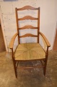 Rush carver chair