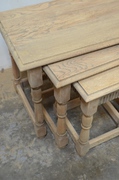 oak nest of tables 