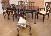 Table and chairs ready for restoration